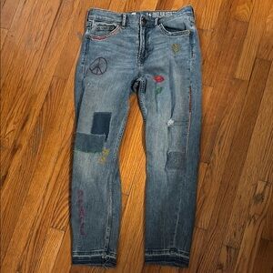 GAP Kids Denim Jeans with Colorful Patches